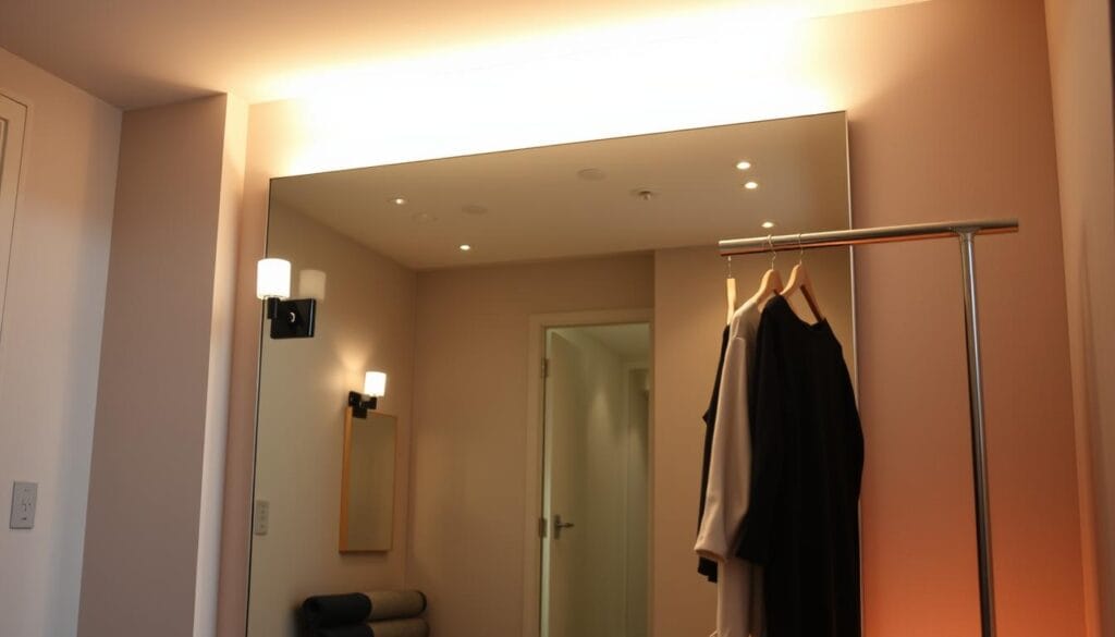 Chiếu sáng phòng thử đồ
