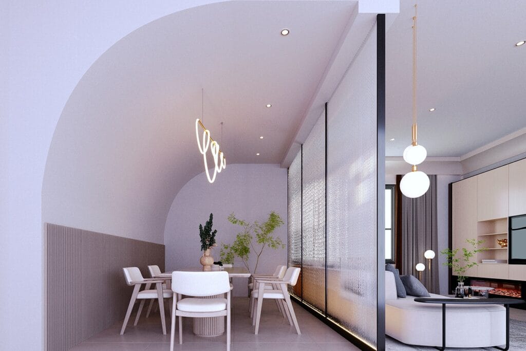 Chiếu sáng trần dốc