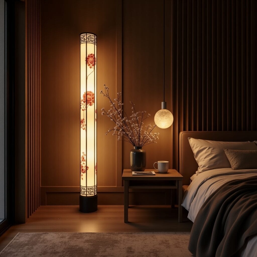 Flux Dev Create an artistic lighting showcase in a home interi 0