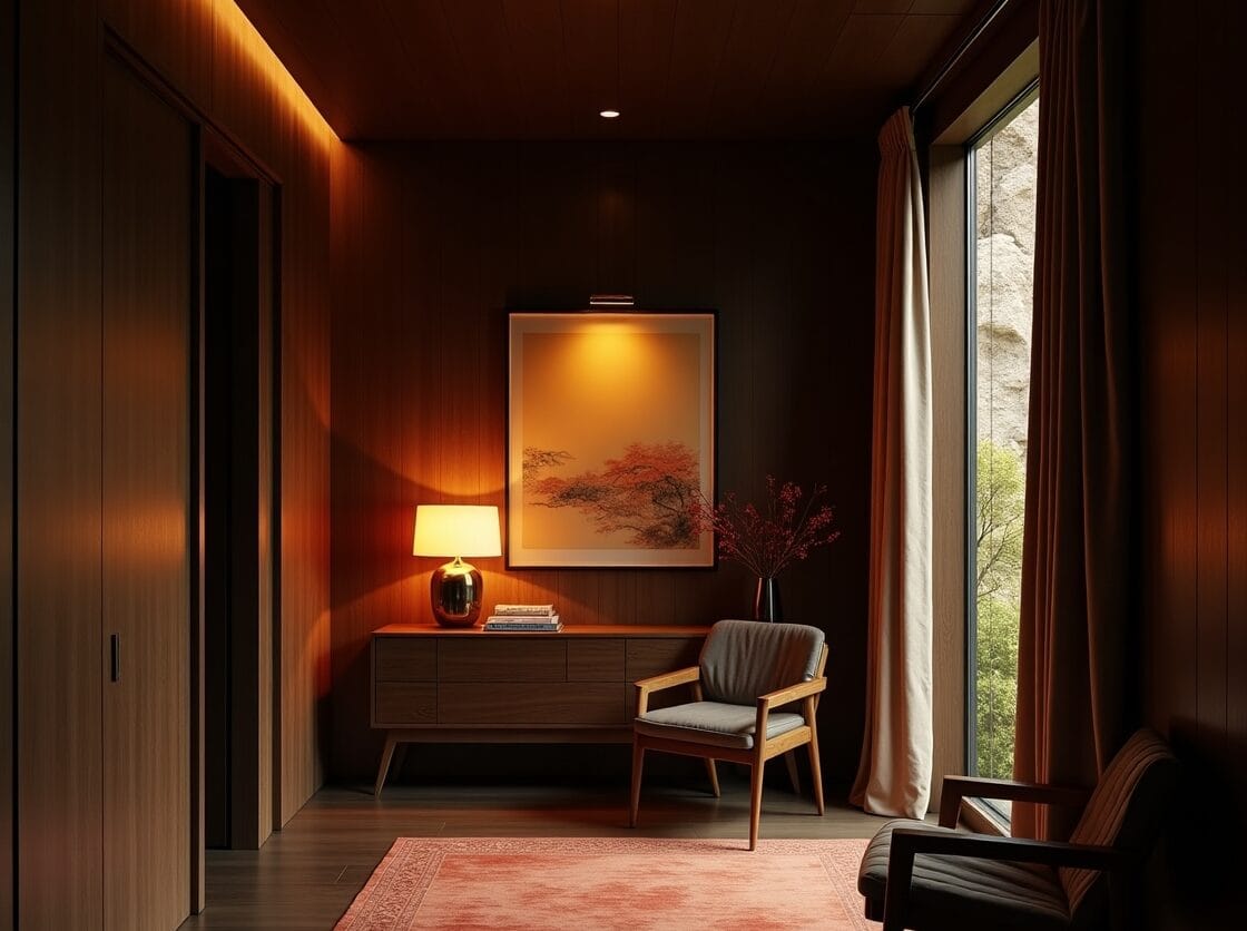 Flux Dev Create an artistic lighting showcase in a home interi 2 e1741530219123