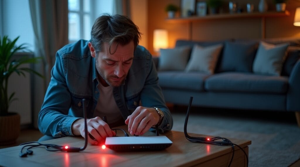 DSLRstyle image of a frustrated man 1